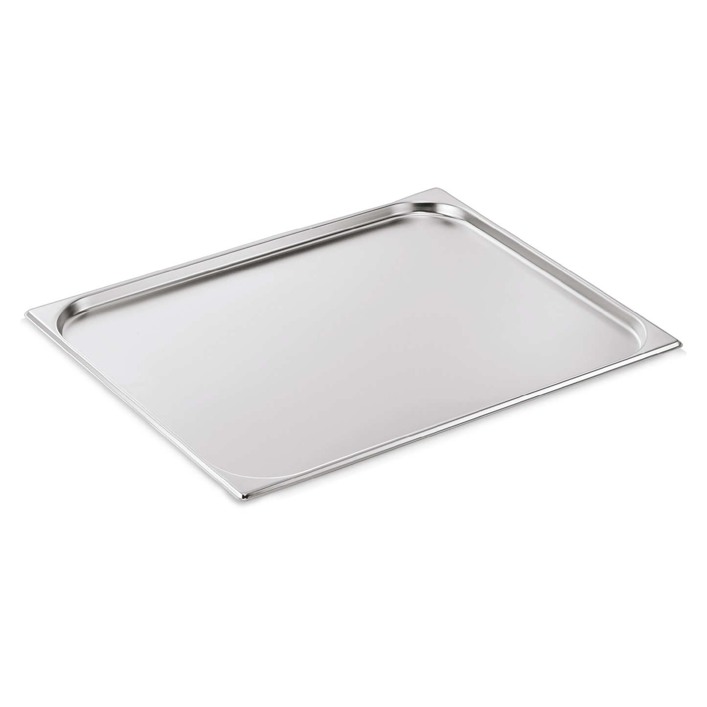 Metalltablett für Gastronomiebedarf.