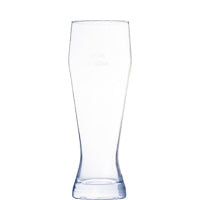 Langes Glasgefäß, transparentes Pilsnerglas