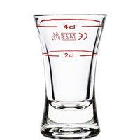 Schnapsglas aus Glas