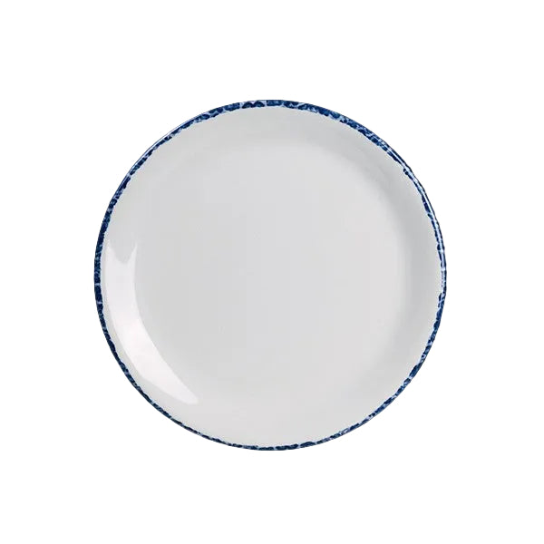 Blue Dapple Coupe Plate 15.2cm (6")