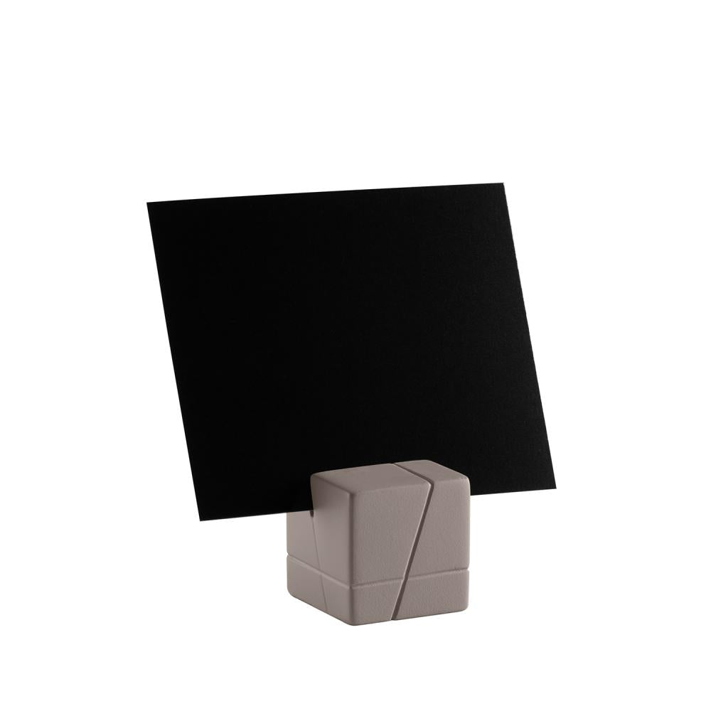 Kartenhalter, 4er Set, 3 x 3 cm, H: 3 cm