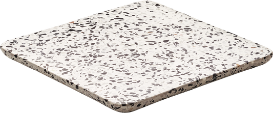 Terrazzo-Muster Untersetzer, quadratisch.