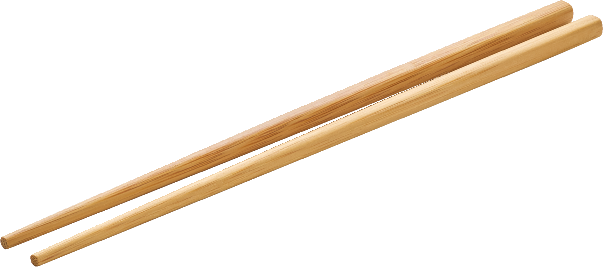 Holzstäbchen für asiatische Küche.