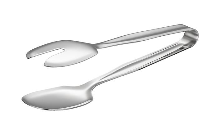 Metallzange und Löffel, Gastronomie