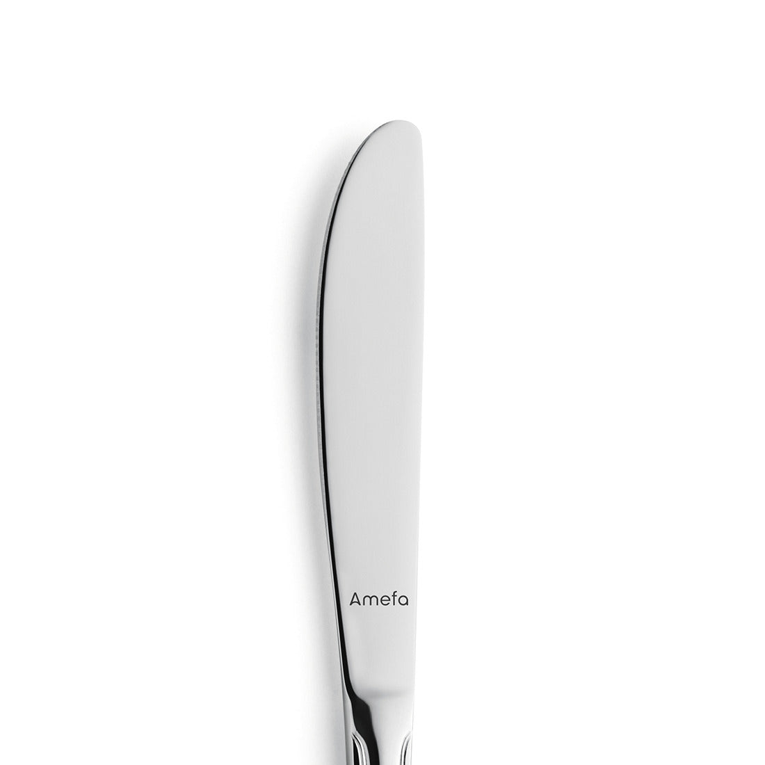 Silbernes Messer mit "Amefa"-Gravur auf Klinge.