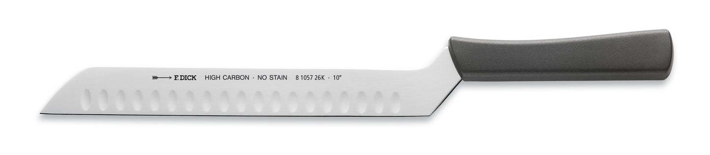 Küchenmesser mit schwarzem Griff.