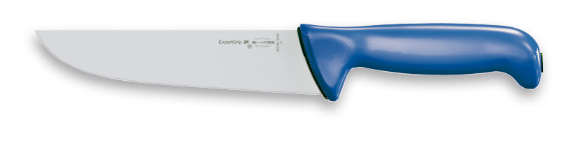 Messer mit blauem Griff.