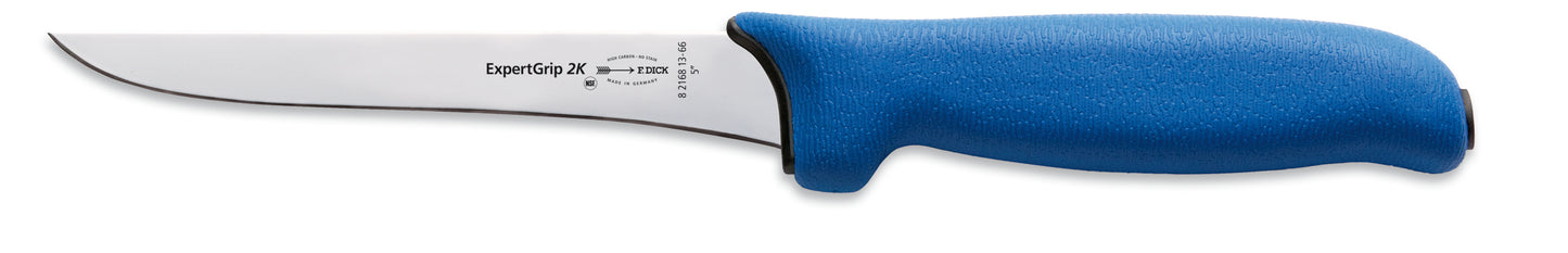 Messer mit blauem Griff.