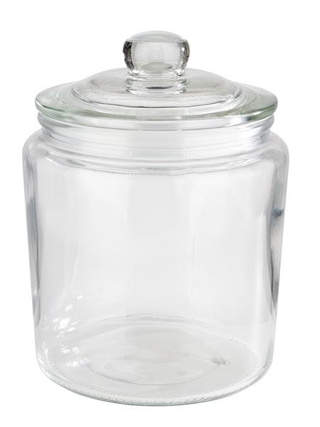 Glasbehälter mit Deckel, B2B Gastronomie