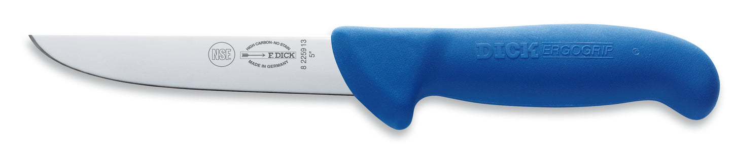 Messer mit blauem Griff.