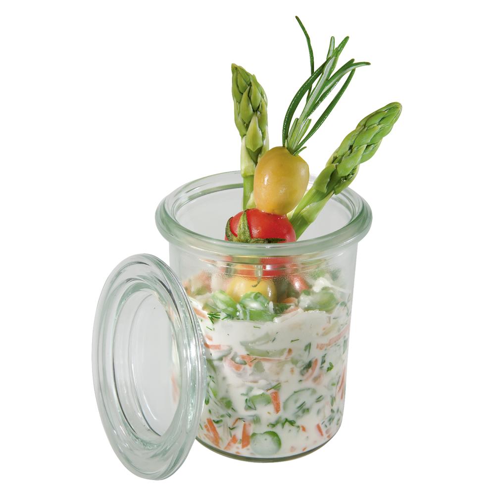 Gourmetgläser, 12er Set, Ø 6 cm, H: 8 cm, 160 ml