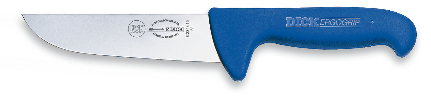 Messer mit blauem Griff.