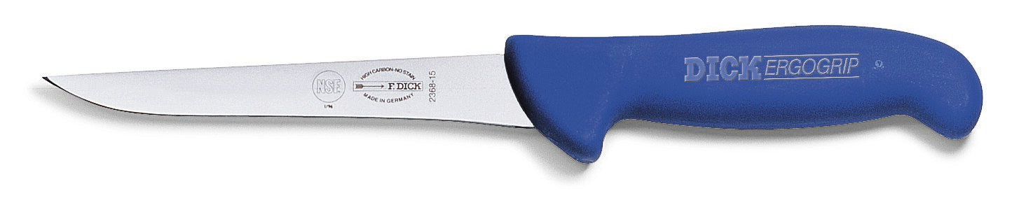 Messer mit blauem Griff.