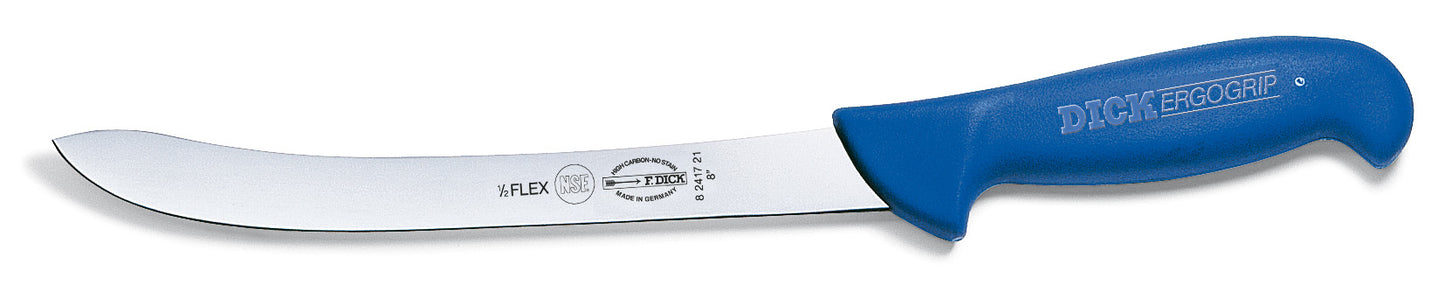 Messer mit blauem Griff.