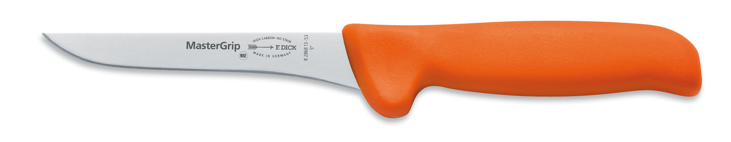 Messer mit rotem Griff.