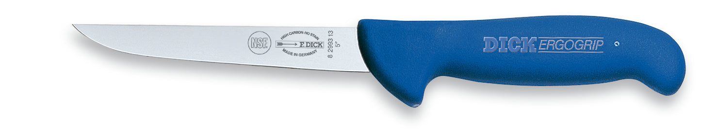 Messer mit blauem Griff.
