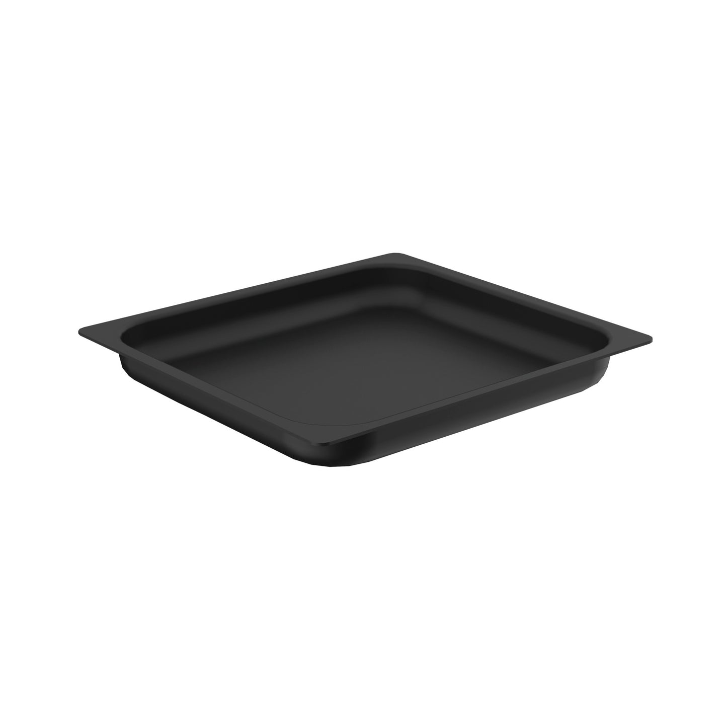 Schwarze GN-Behälter für Gastronomie.