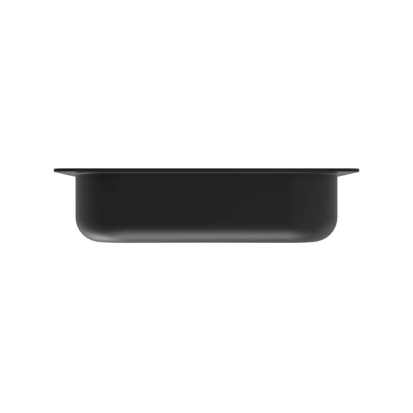 Schwarze GN-Behälter für Gastronomie.