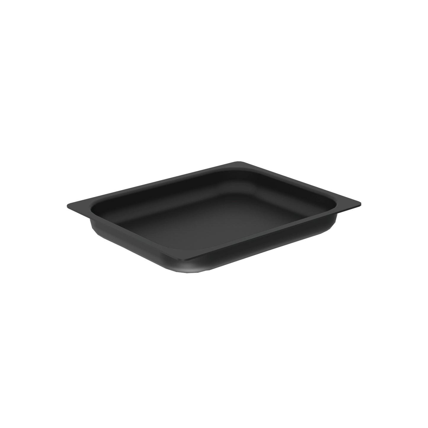 Schwarze GN-Behälter für Gastronomie.