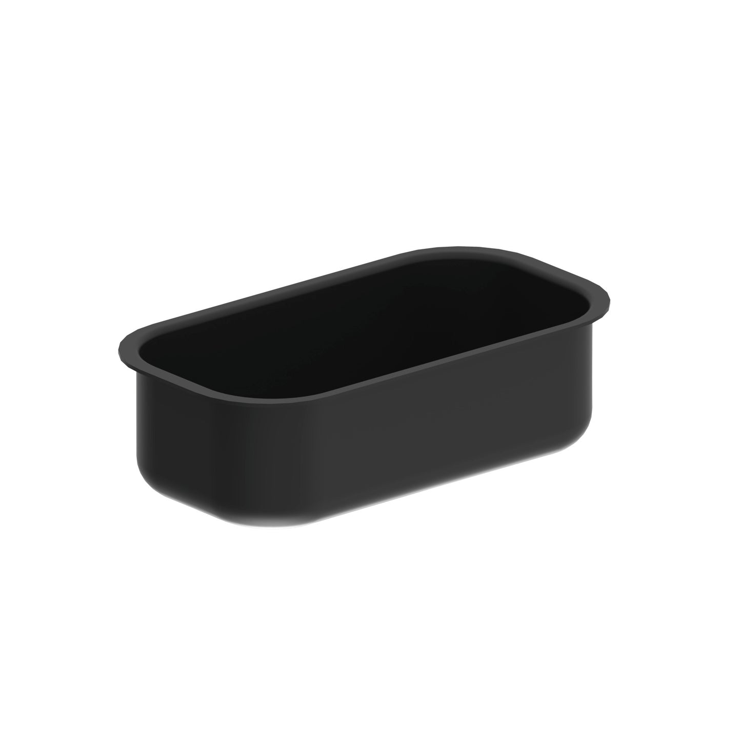 Schwarze GN-Behälter für Gastronomie.