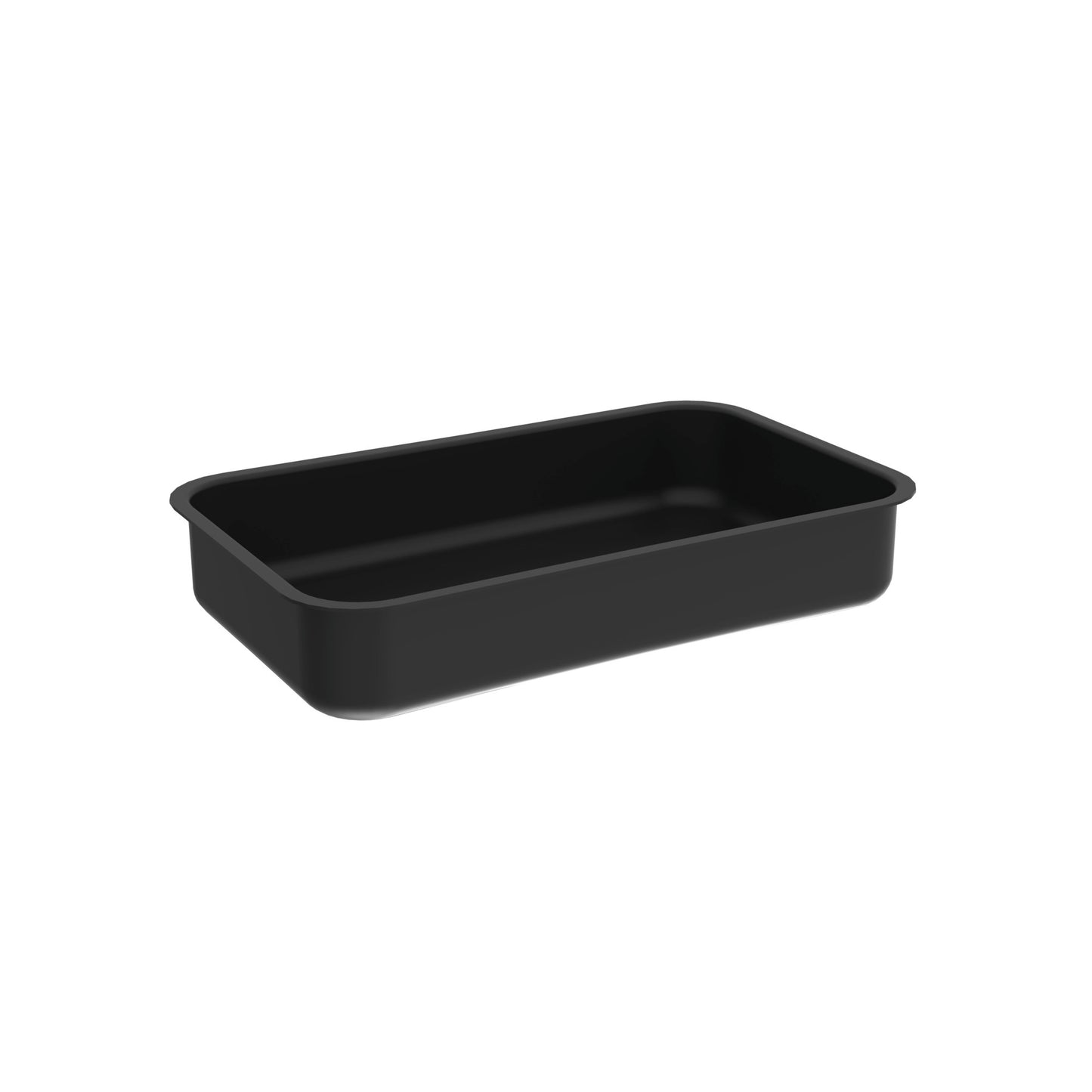 Schwarze GN-Behälter für Gastronomie.