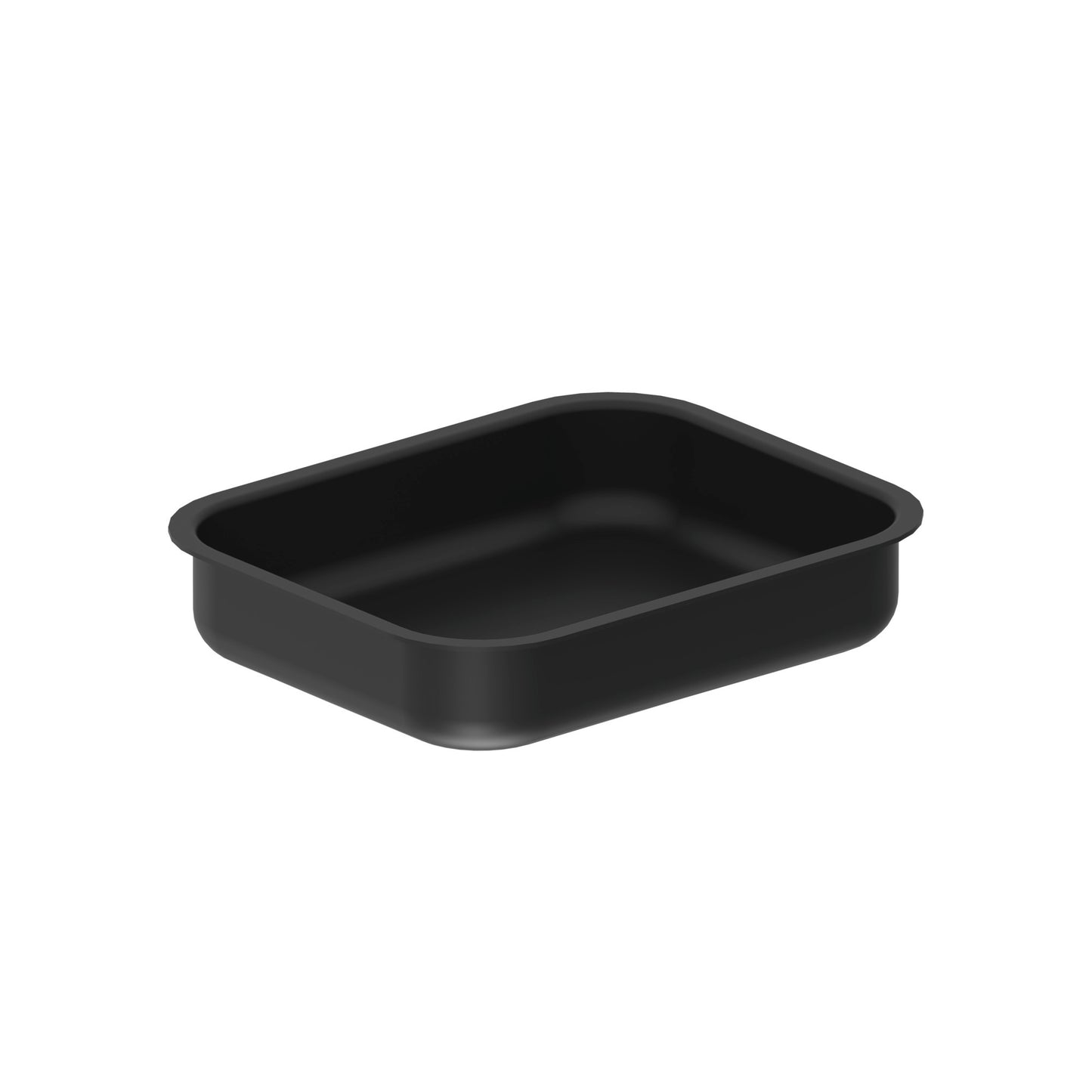 Schwarze GN-Behälter für Gastronomie.