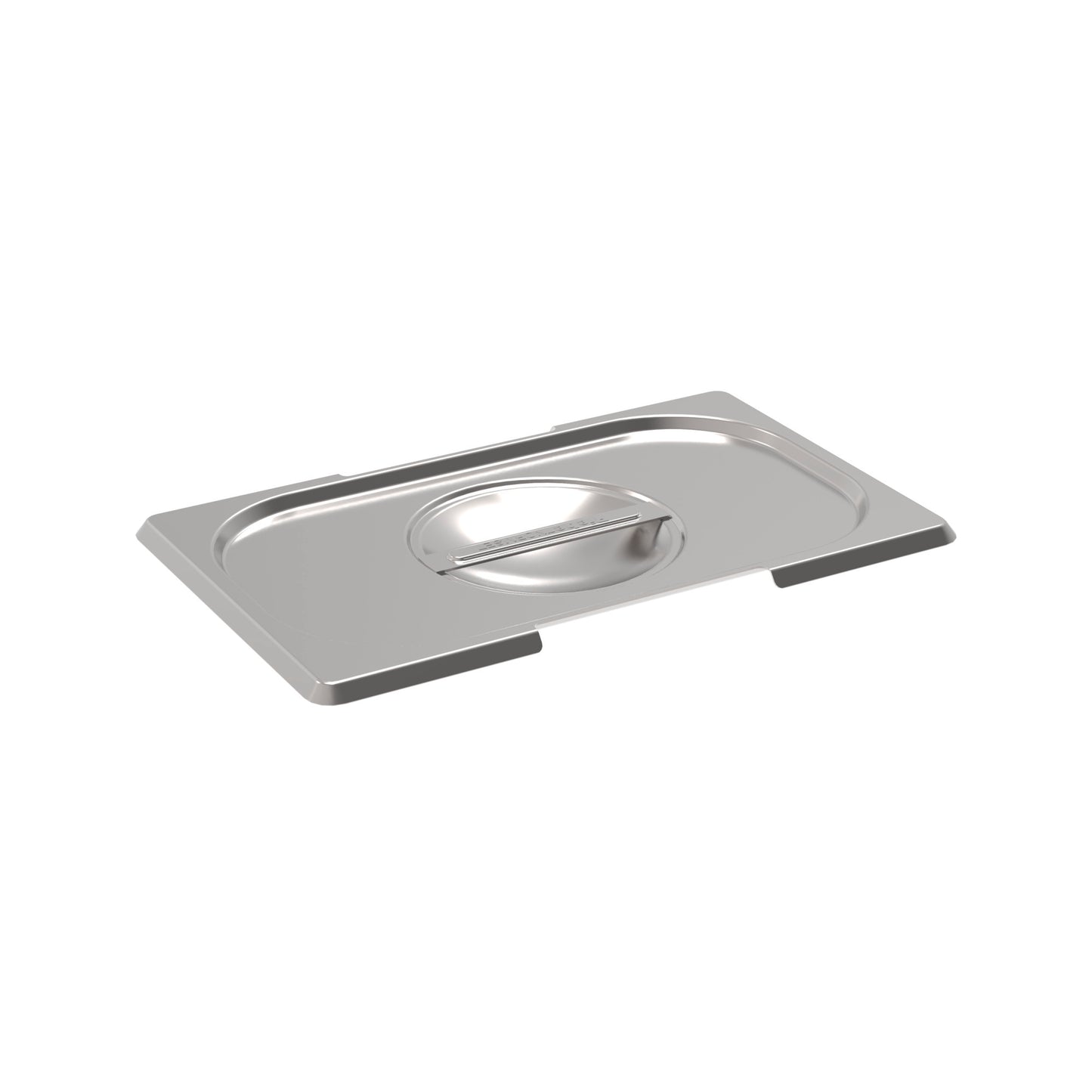Edelstahl-Deckel für GN-Behälter.