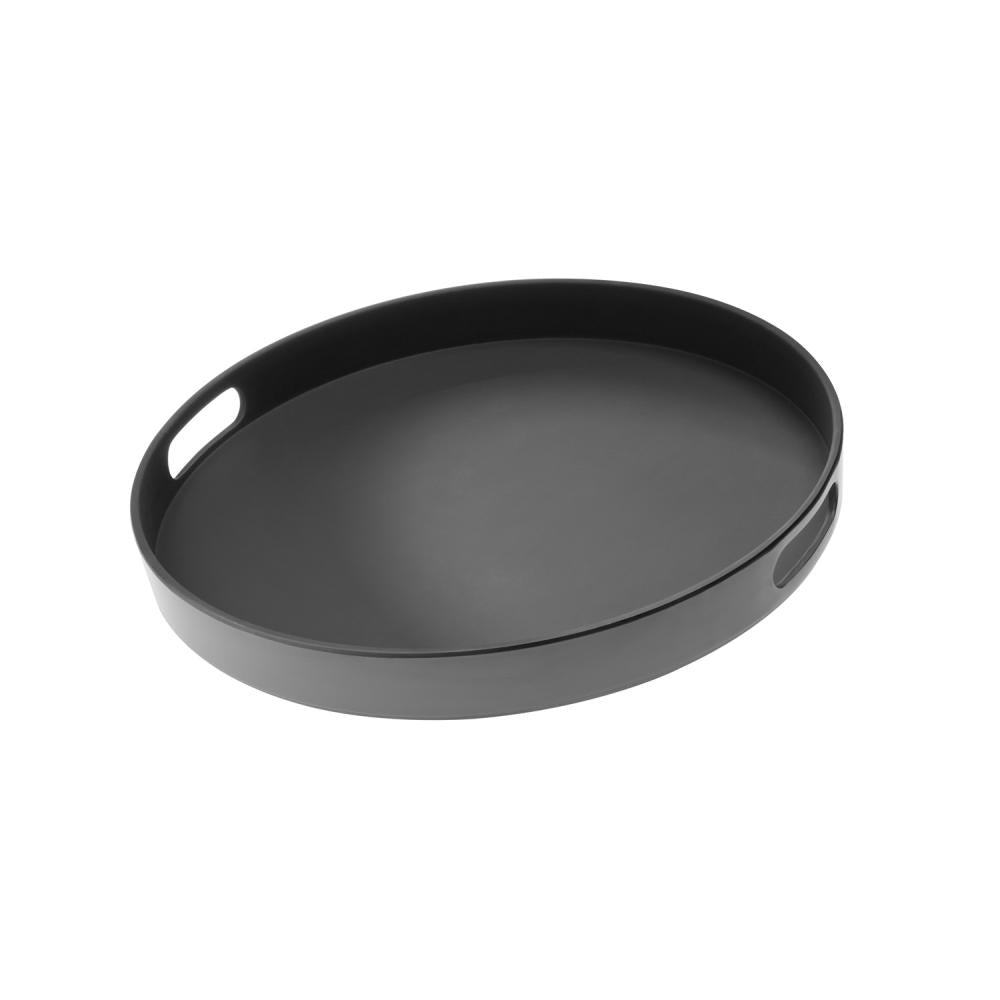Rundes Serviertablett, schwarz, B2B Gastronomie