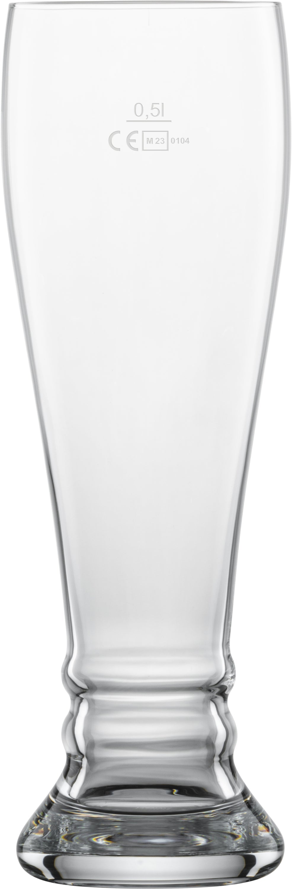 Bierglas mit Eichstrich 0,5l.