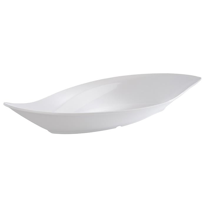 Weiße Servierschale für Gastronomie