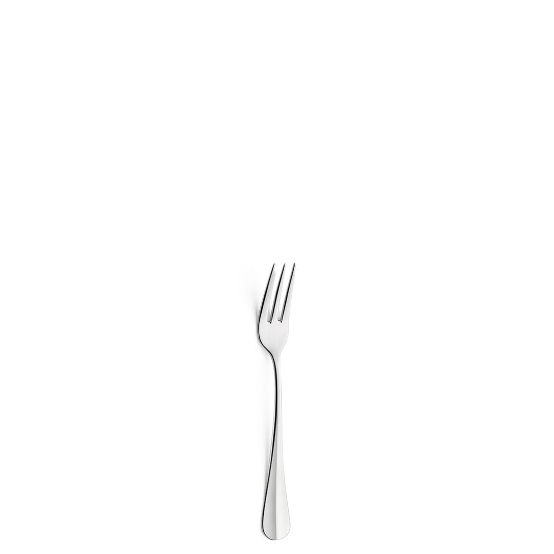 Gabel auf weißem Hintergrund, minimalistisch