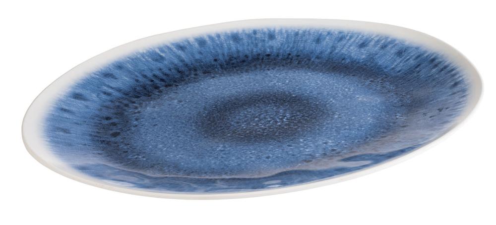 Tablett -BLUE OCEAN-, 48 x 35,5 cm, H: 3 cm