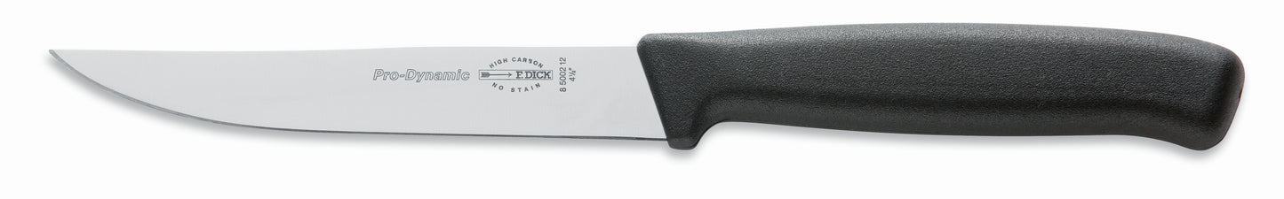 Messer mit schwarzem Griff.