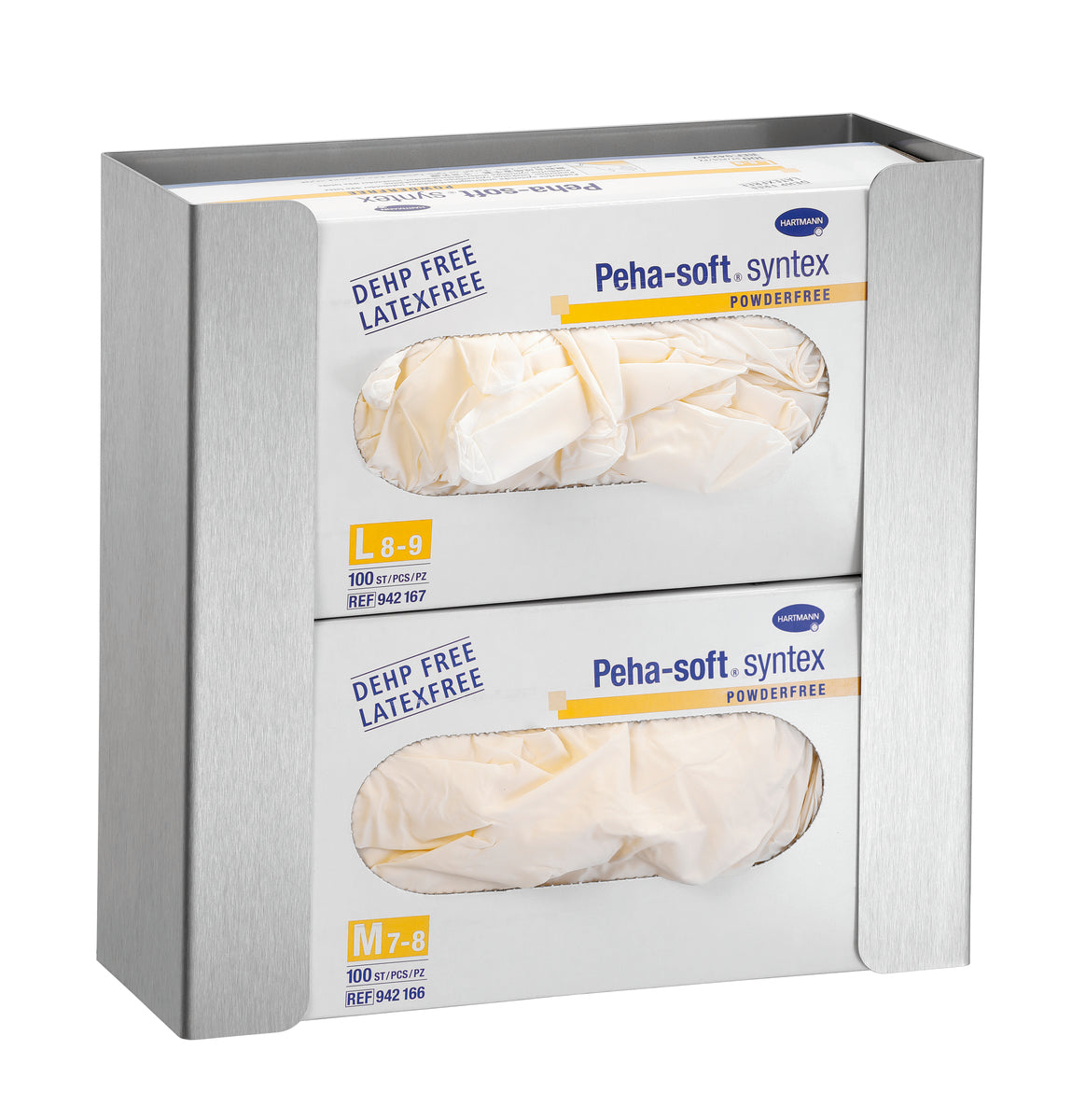 Spenderbox mit Einweghandschuhen.