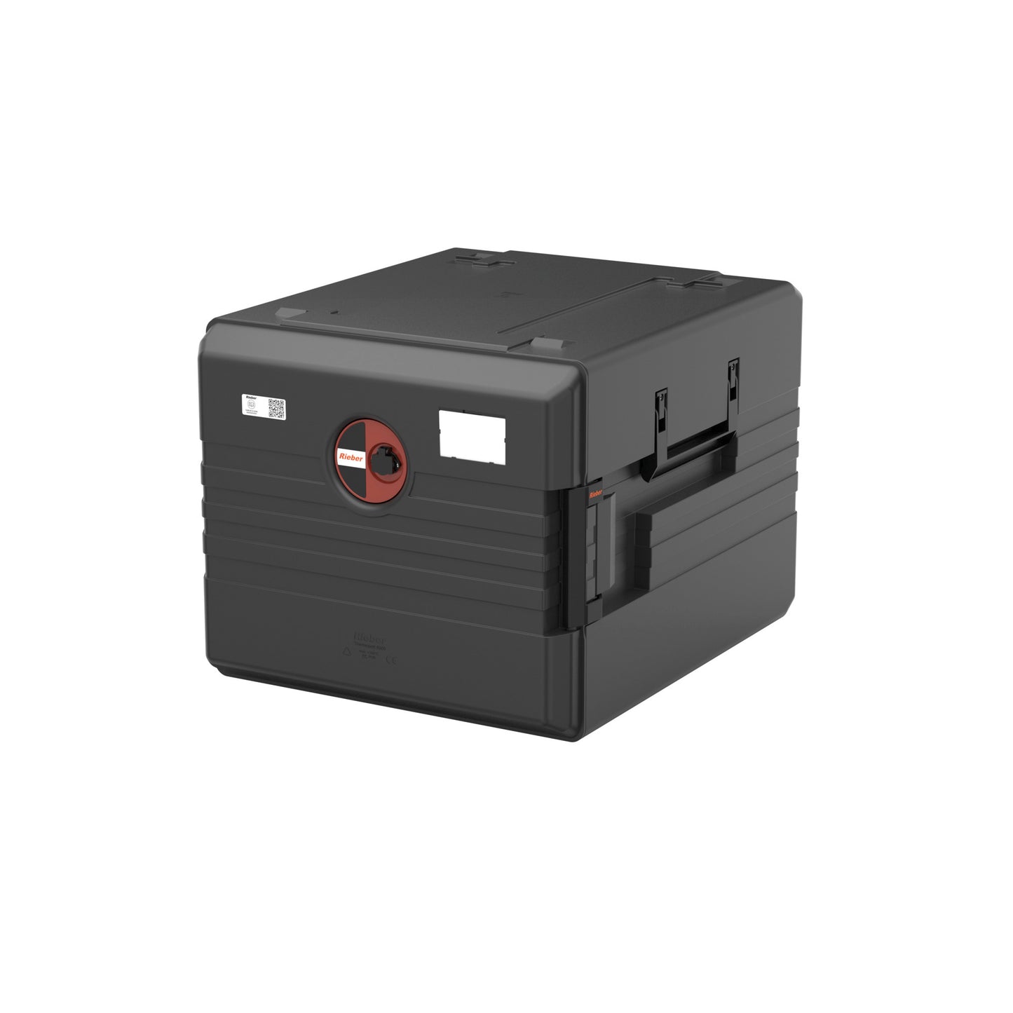 Thermobox für Lebensmitteltransport, schwarz.