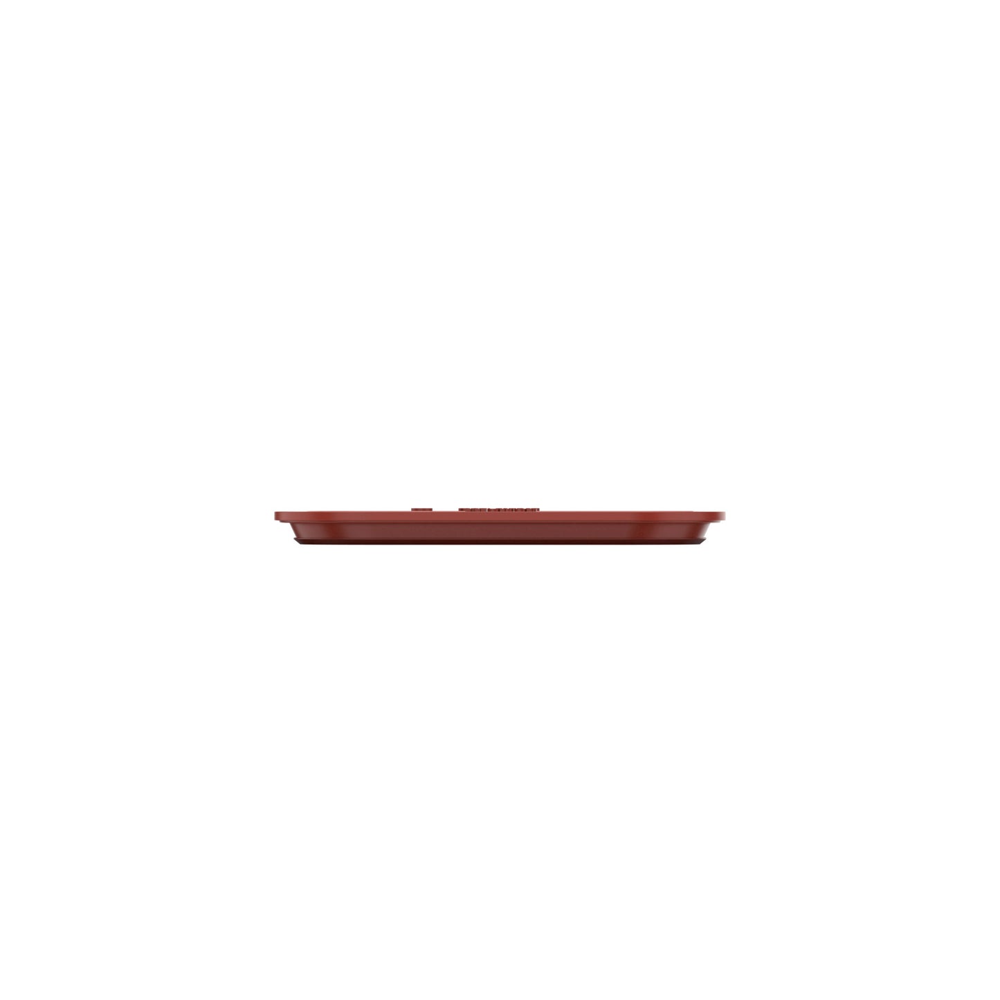 Roter Deckel für Gastronomiebehälter.