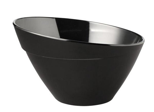 Schwarze Schüssel, modernes Design.