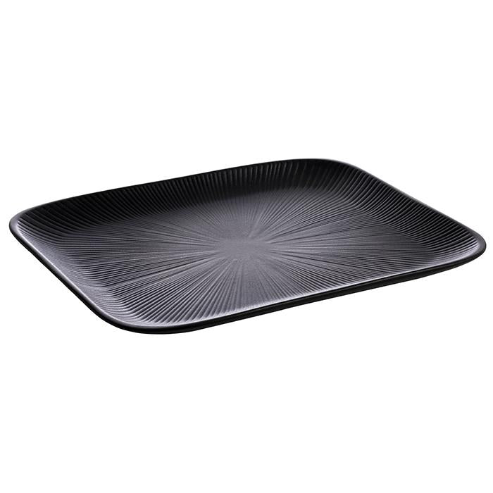 GN 1/2 Tablett -NERO-, 32,5 x 26,5 cm, H: 2,5 cm