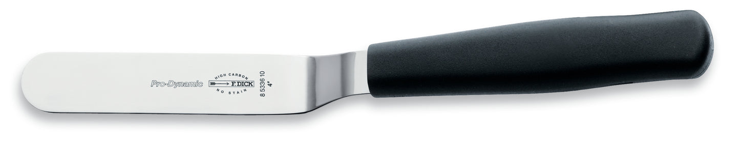 Küchenpalette mit schwarzem Griff.