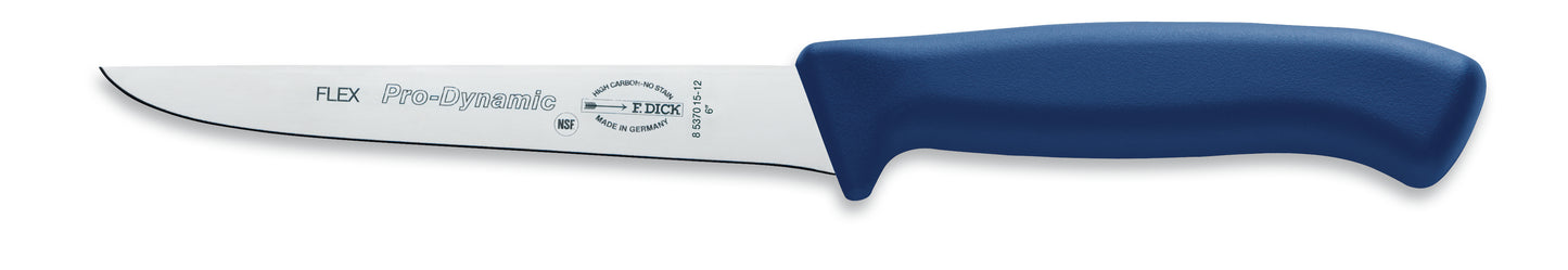 Messer mit blauem Griff.
