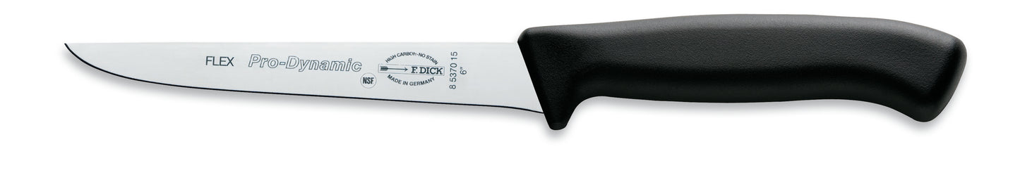 Messer mit schwarzem Griff.