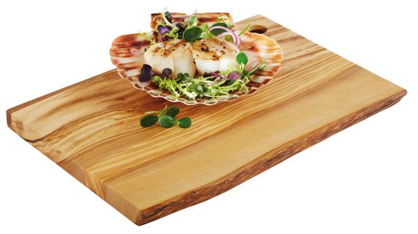 Servierbrett -OLIVE-, 25 x 17 cm, H: 1,5 cm