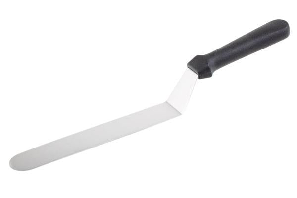 Winkelpalette mit schwarzem Griff.