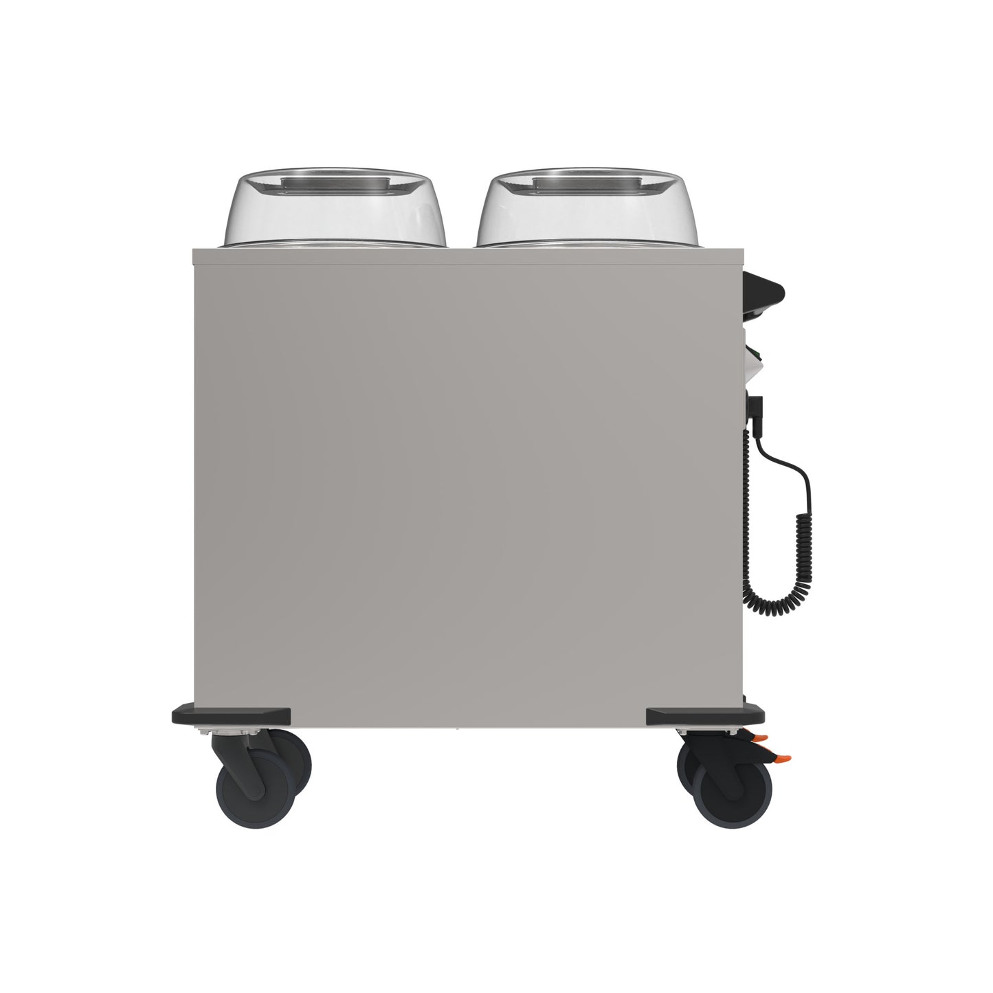 Mobiler Speisewagen mit Rollen.