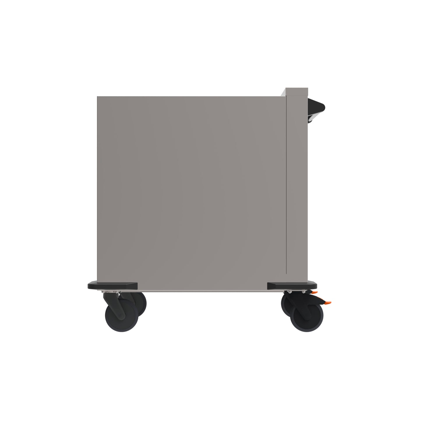 Gastronomie-Transportwagen auf Rollen.