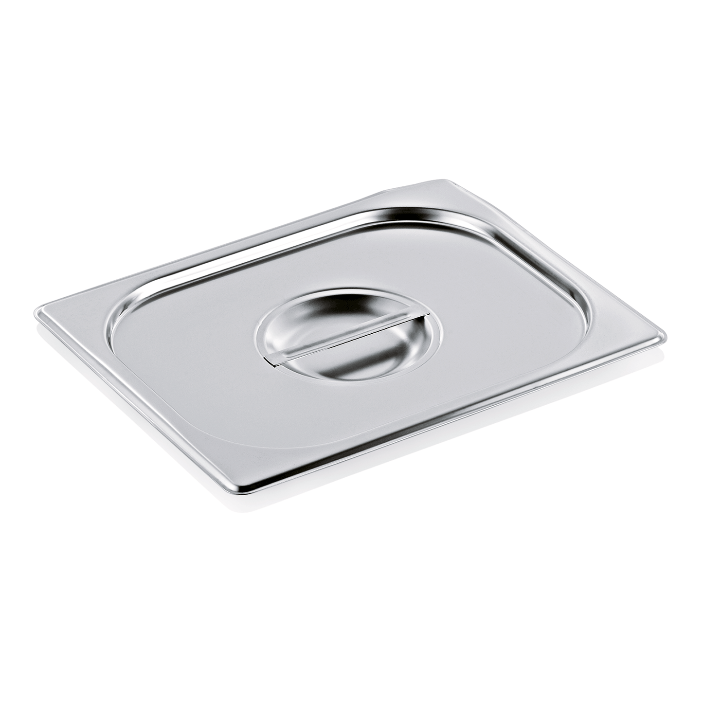 Edelstahl-Deckel für GN-Behälter.