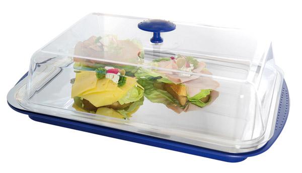 Thermo Tablett Set, 43 x 29 cm, H: 14 cm