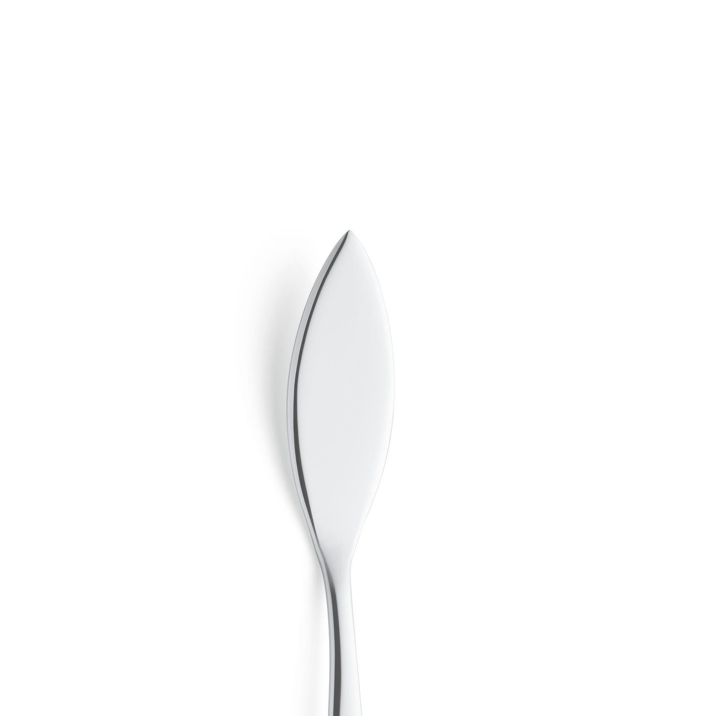 Elegantes Löffel, minimalistisch, weiß