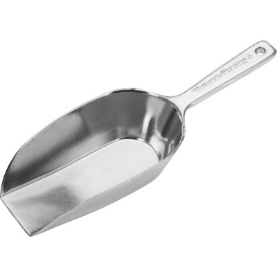 Metallschaufel für Gastronomiebedarf.