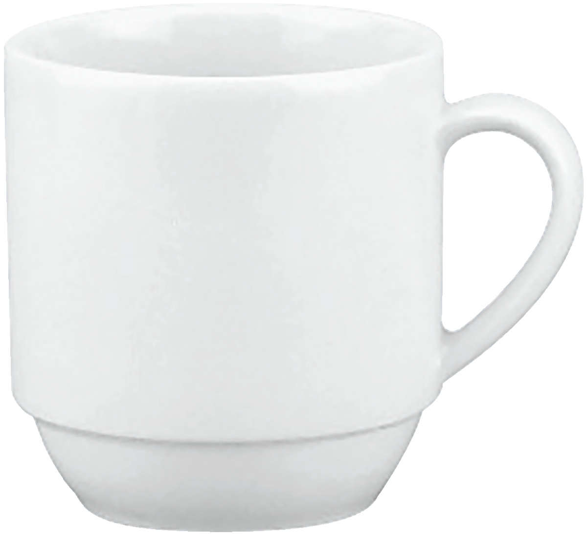 Weiße Kaffeetasse, B2B Gastronomie